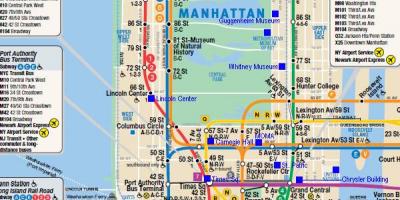 맨해튼 레일 맵