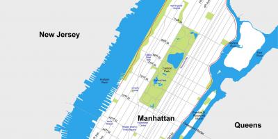 맨해튼 도시지도는 인쇄 가능