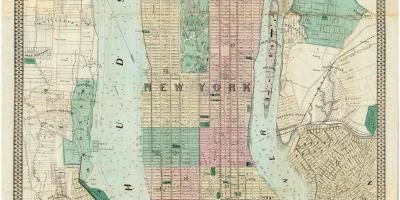 역사적 맨하탄 지도