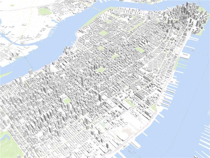 Manhattan3d 지도