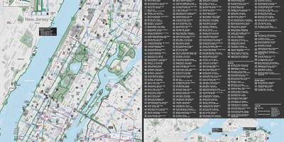 Manhattan 자전거 맵